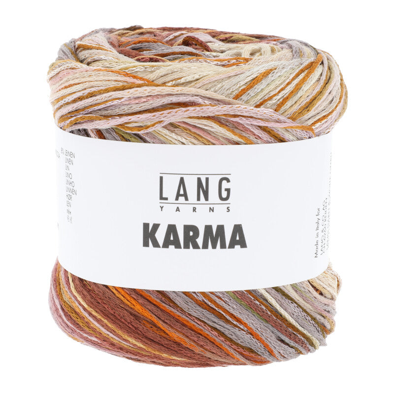 Lang Yarns Karma in der Farbe braun beige grau