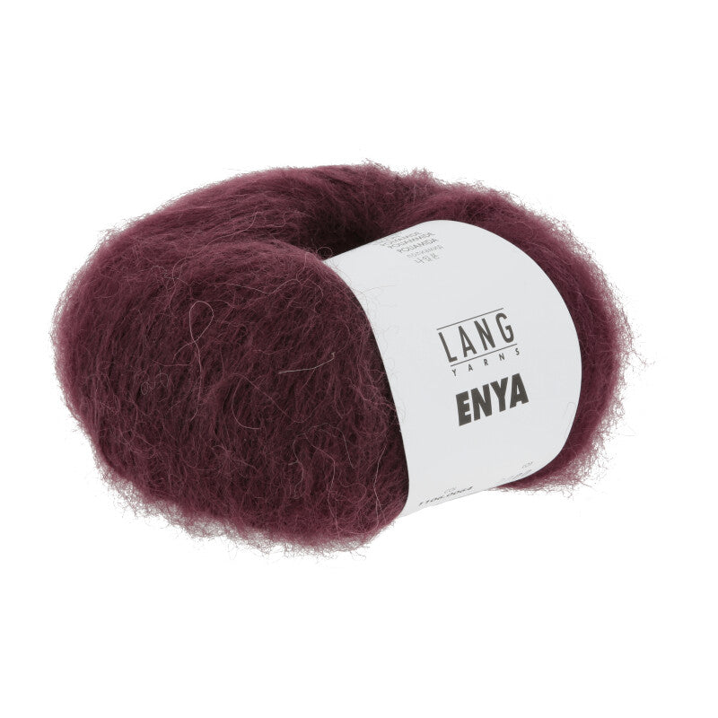 Lang Yarns Enya in der Farbe bordeaux
