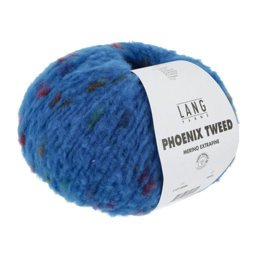 Lang Yarns Phoenix Tweed in der Farbe royal
