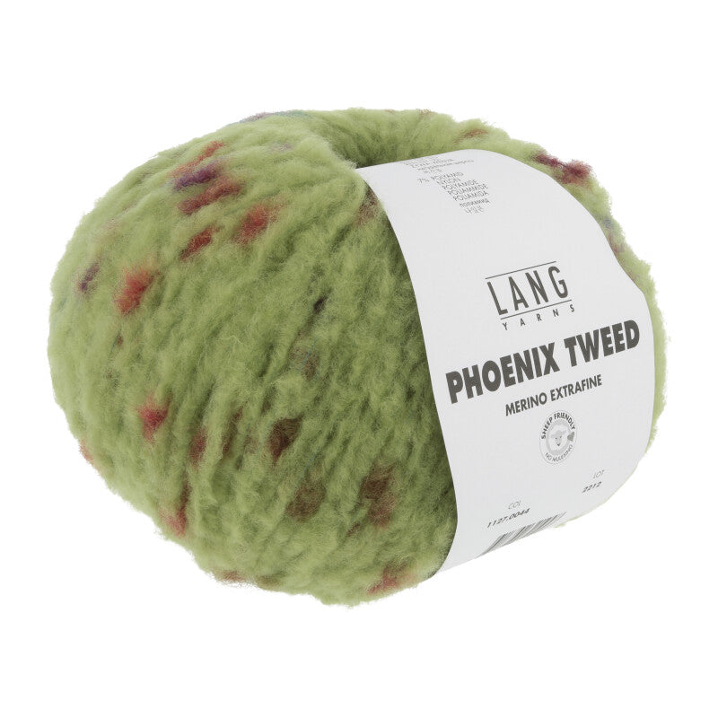 Lang Yarns Phoenix Tweed in der Farbe limone