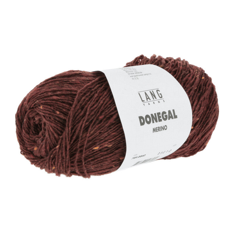 Lang Yarns Donegal in der Farbe dunkelrot