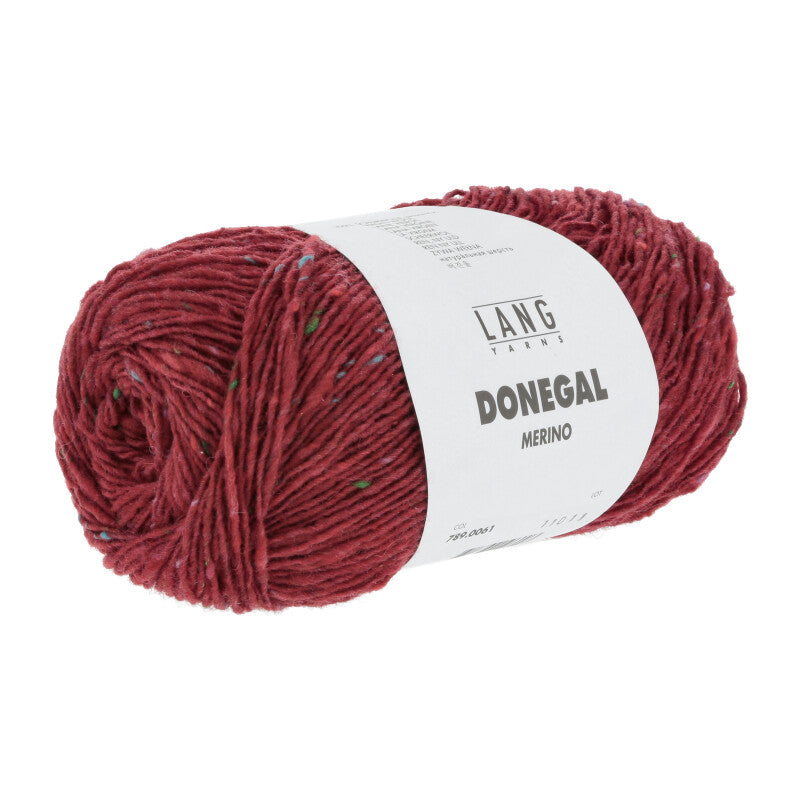 Lang Yarns Donegal in der Farbe rot