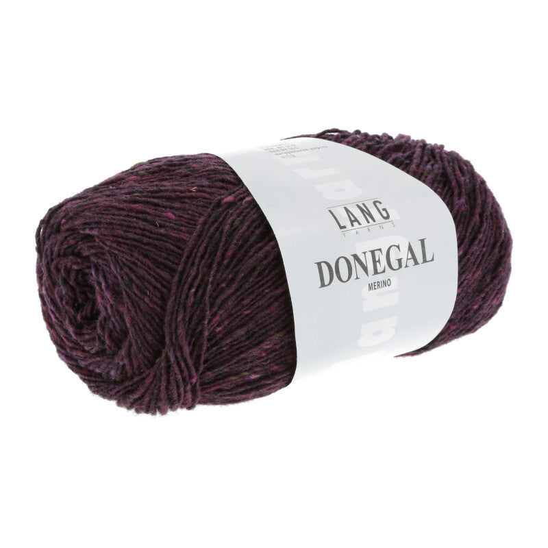 Lang Yarns Donegal in der Farbe aubergine