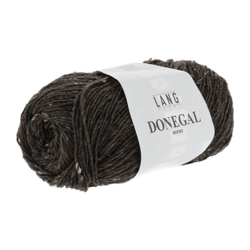 Lang Yarns Donegal in der Farbe dunkelbraun