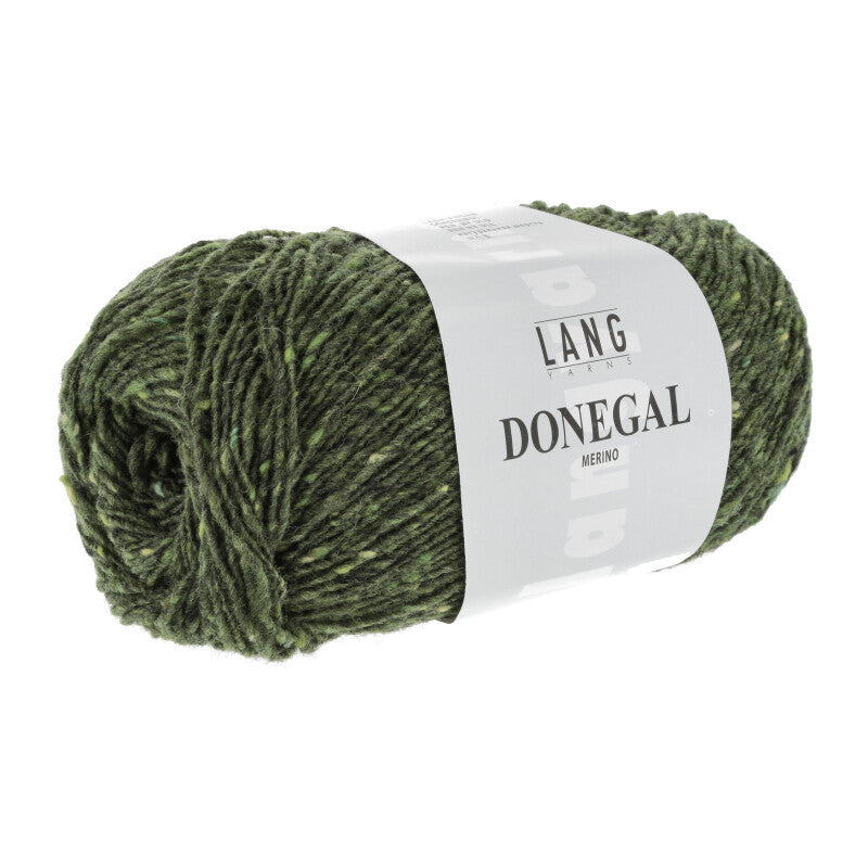 Lang Yarns Donegal in der Farbe dnkelolive