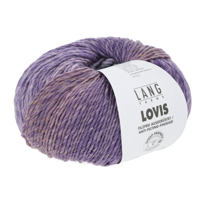 Lang Yarns Lovis in der Farbe safran lila