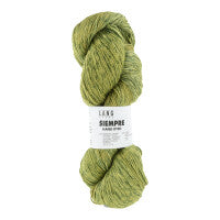 Lang Yarns Siempre in der Farbe hellgrün