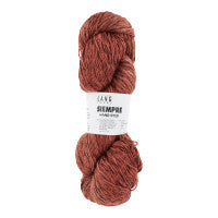 Lang Yarns Siempre in der Farbe orange