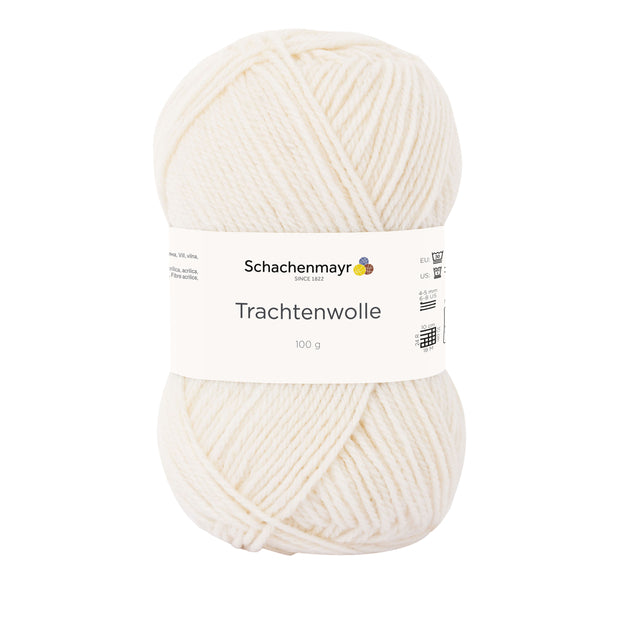 Schachenmayr Trachtenwolle in der Farbe  wollweiß