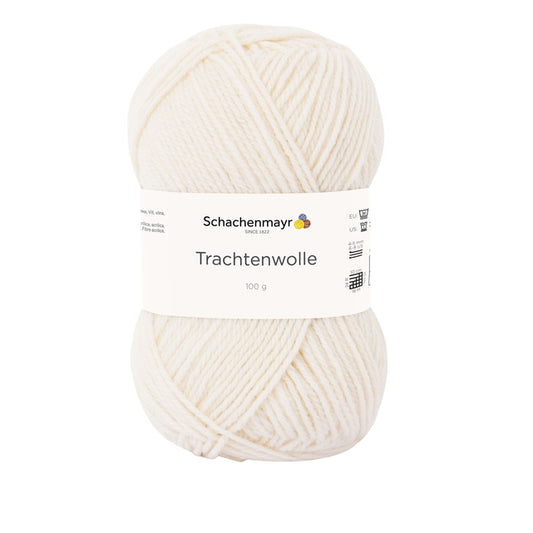 Schachenmayr Trachtenwolle in der Farbe  wollweiß