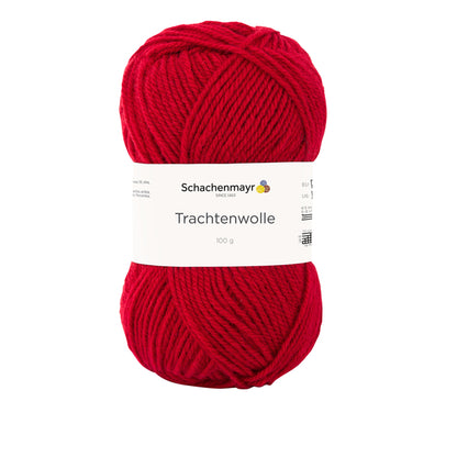 Schachenmayr Trachtenwolle in der Farbe kirsche
