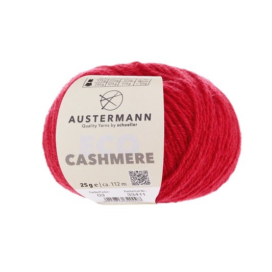 Austermann Eco Cashmere in der Farbe rot