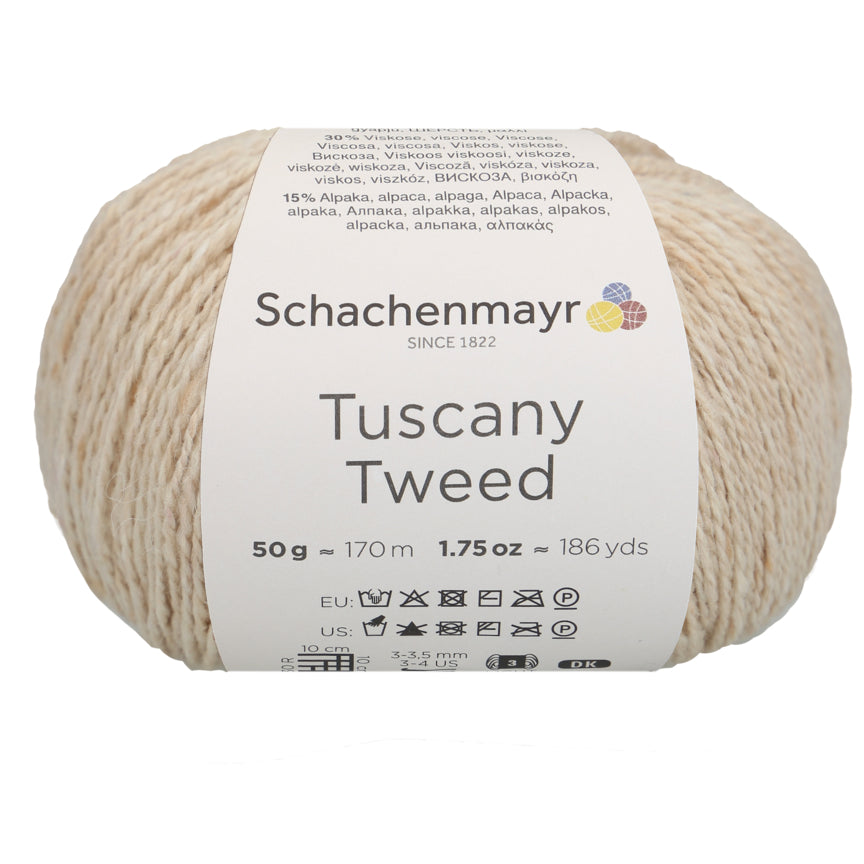 Schachenmayr Tuscany Tweed in der Farbe natur