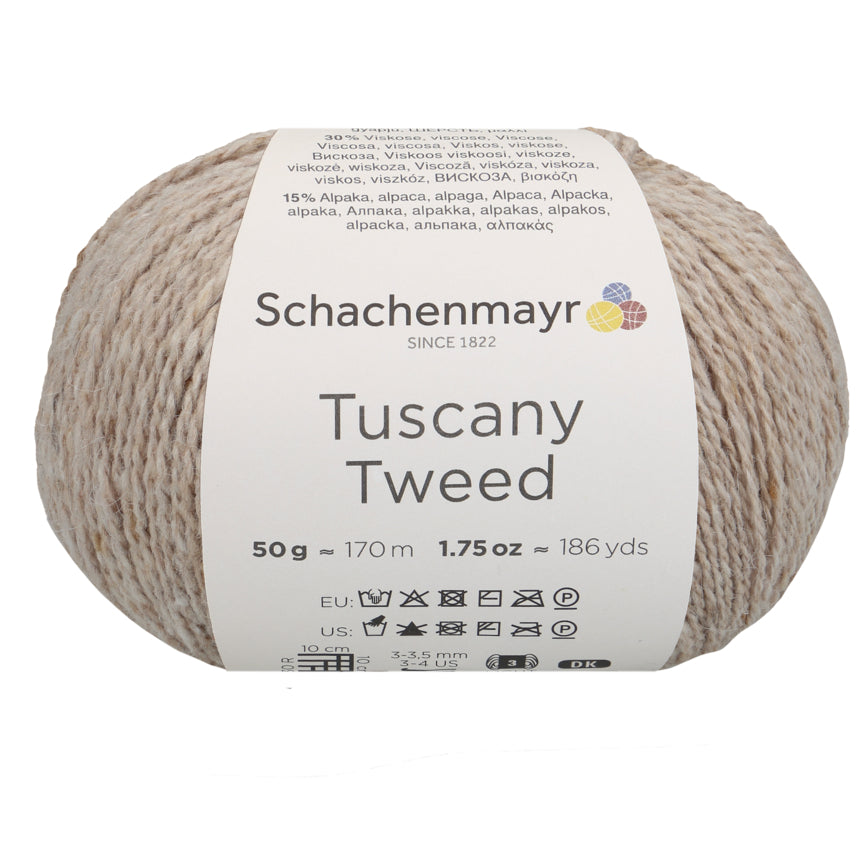 Schachenmayr Tuscany Tweed in der Farbe hanf