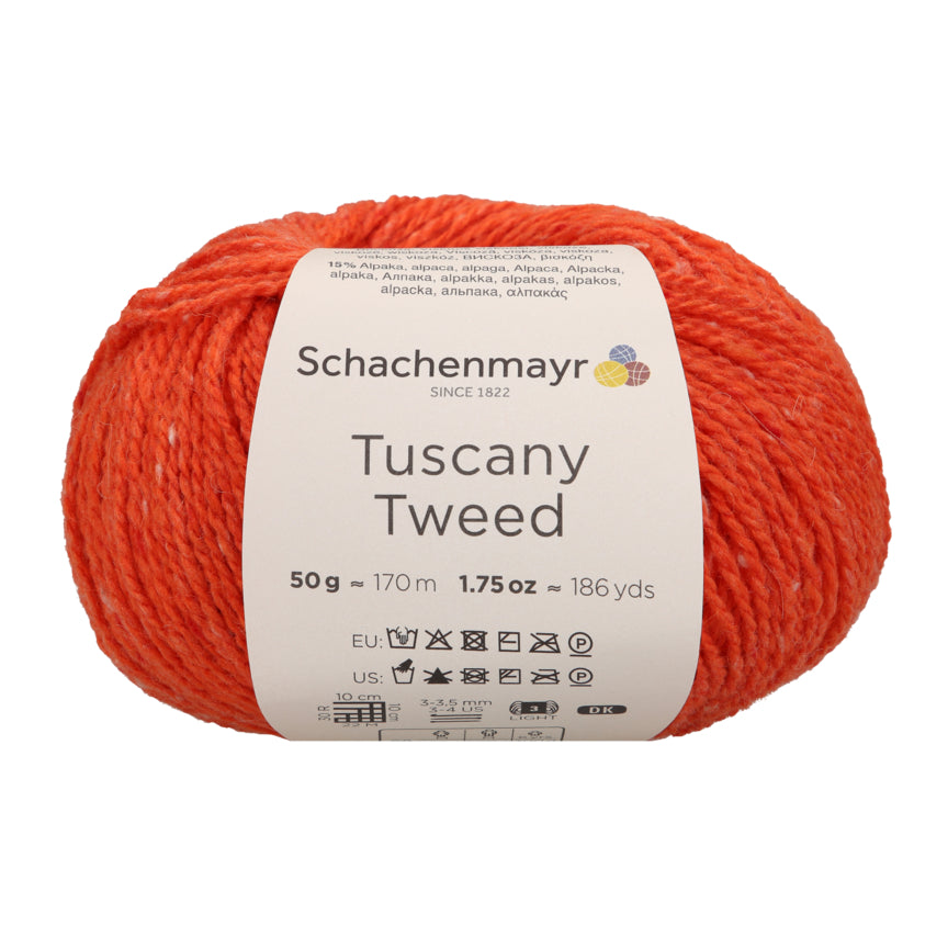 Schachenmayr Tuscany Tweed in der Farbe orange