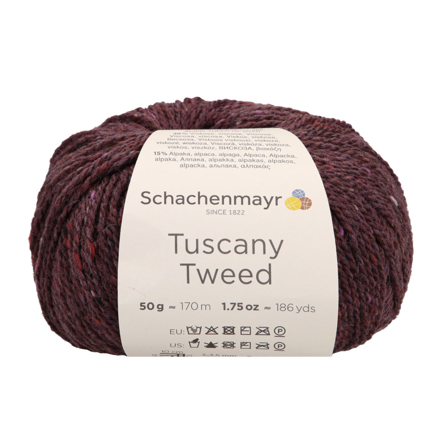 Schachenmayr Tuscany Tweed in der Farbe mauve