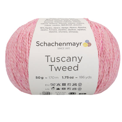 Schachenmayr Tuscany Tweed in der Farbe pink