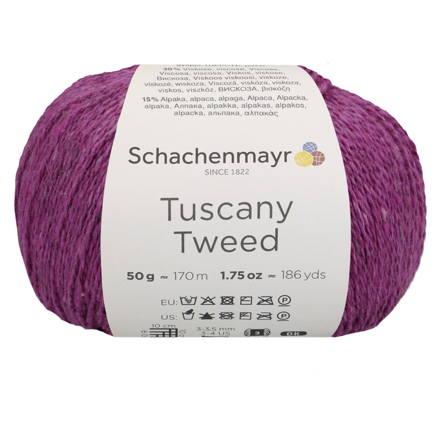 Schachenmayr Tuscany Tweed in der Farbe orchidee