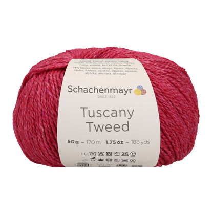 Schachenmayr Tuscany Tweed in der Farbe fuchsia