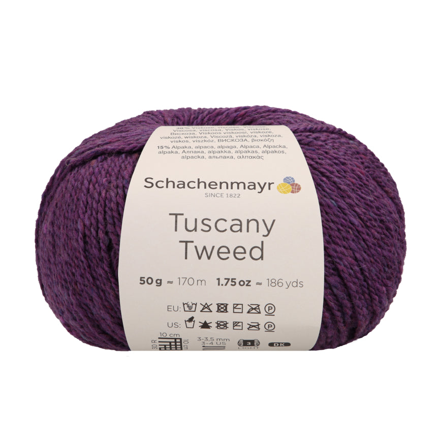 Schachenmayr Tuscany Tweed in der Farbe violett