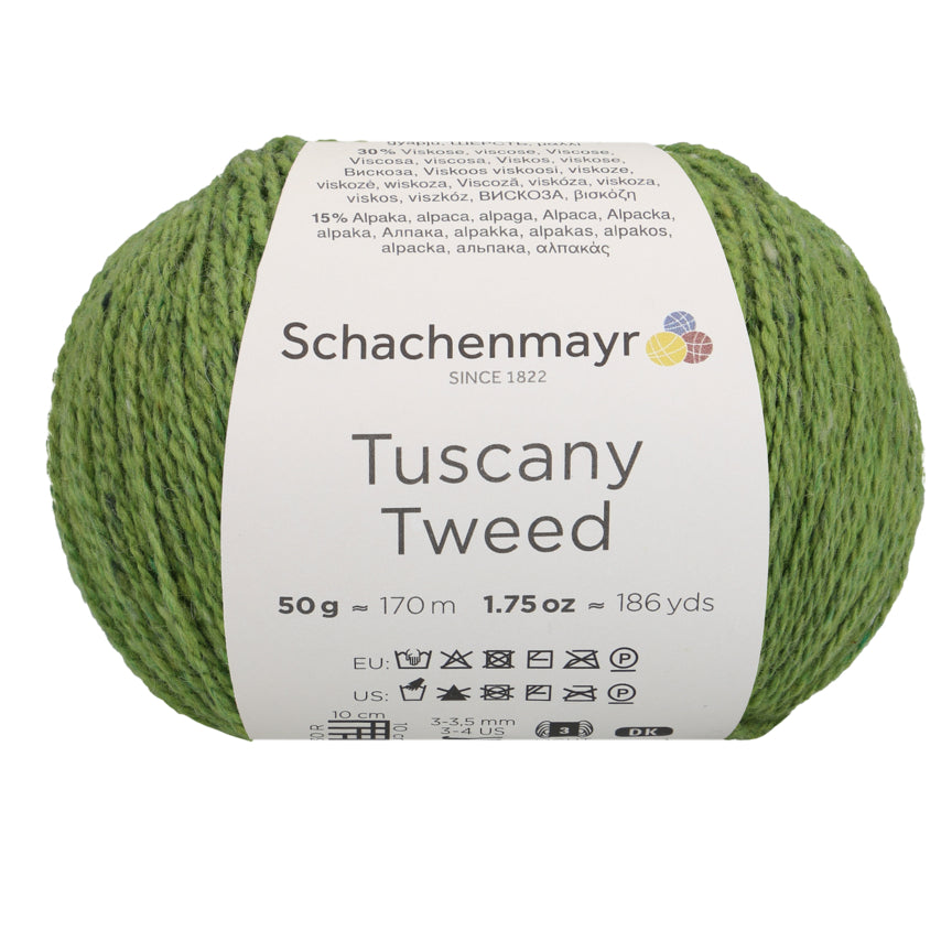 Schachenmayr Tuscany Tweed in der Farbe apfel
