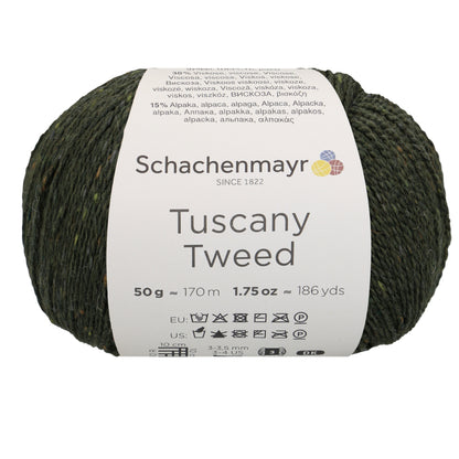 Schachenmayr Tuscany Tweed in der Farbe oliv