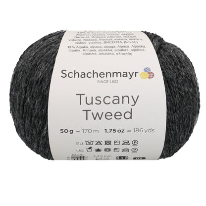Schachenmayr Tuscany Tweed in der Farbe dunkelgrau