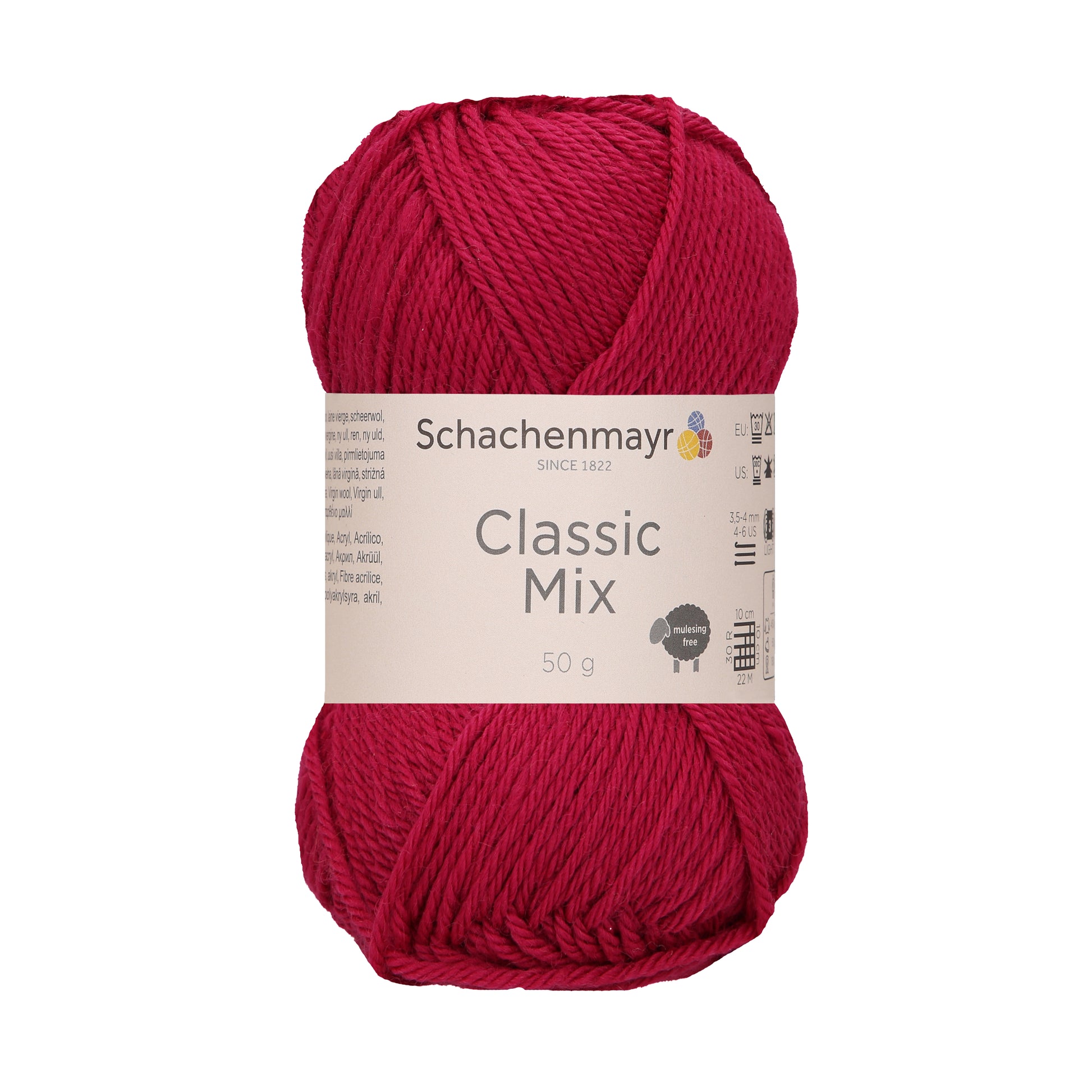 Schachenmayr Classic Mix in der Farbe magenta