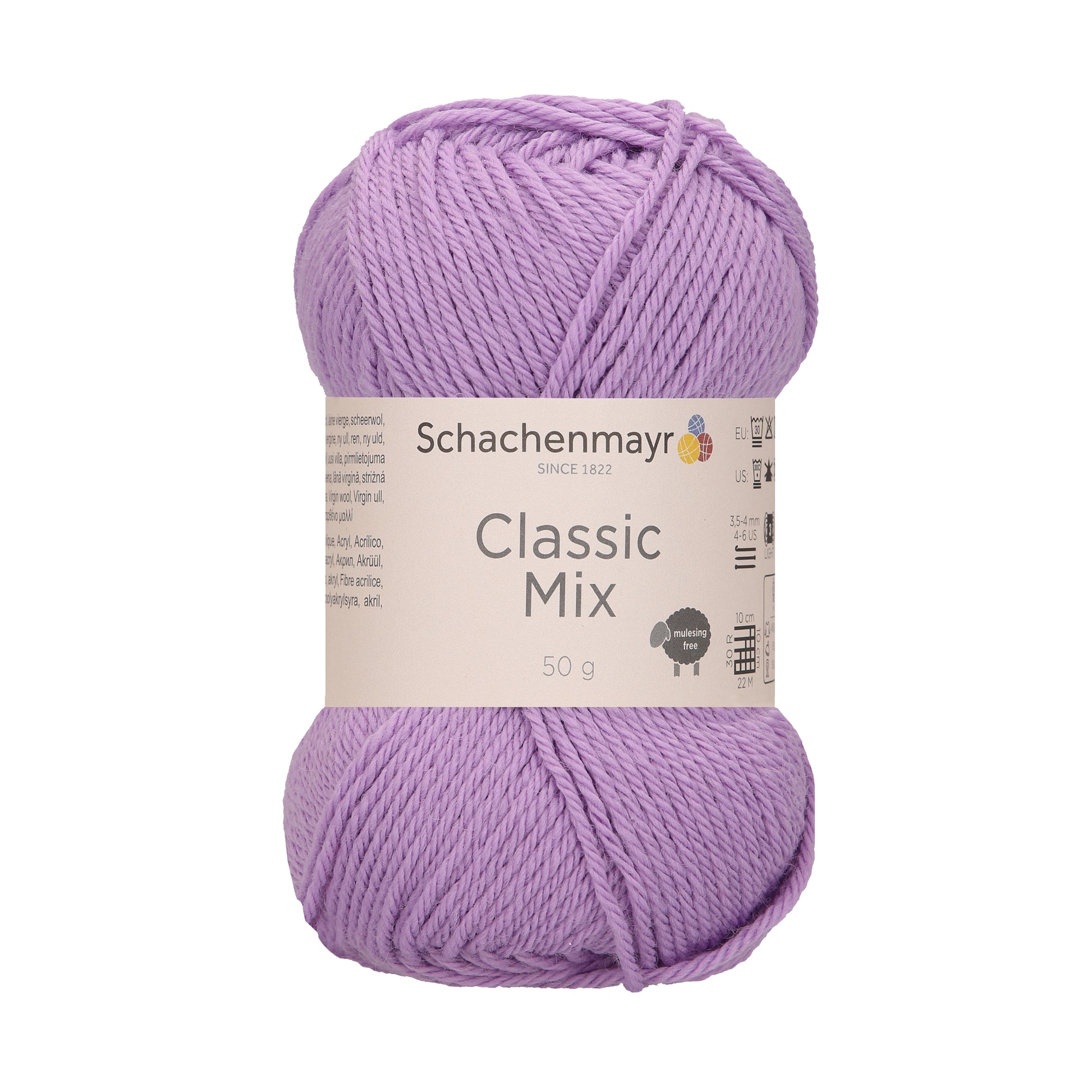 Schachenmayr Classic Mix in der Farbe lilac