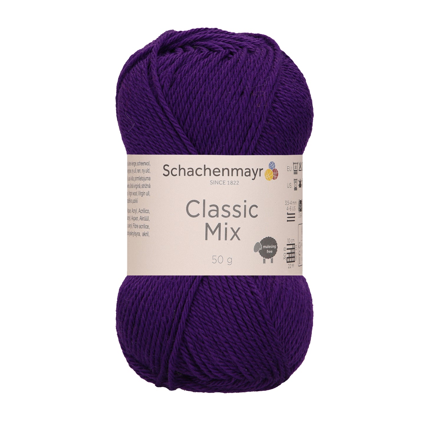 Schachenmayr Classic Mix in der Farbe purple