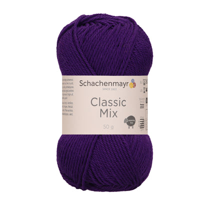 Schachenmayr Classic Mix in der Farbe purple