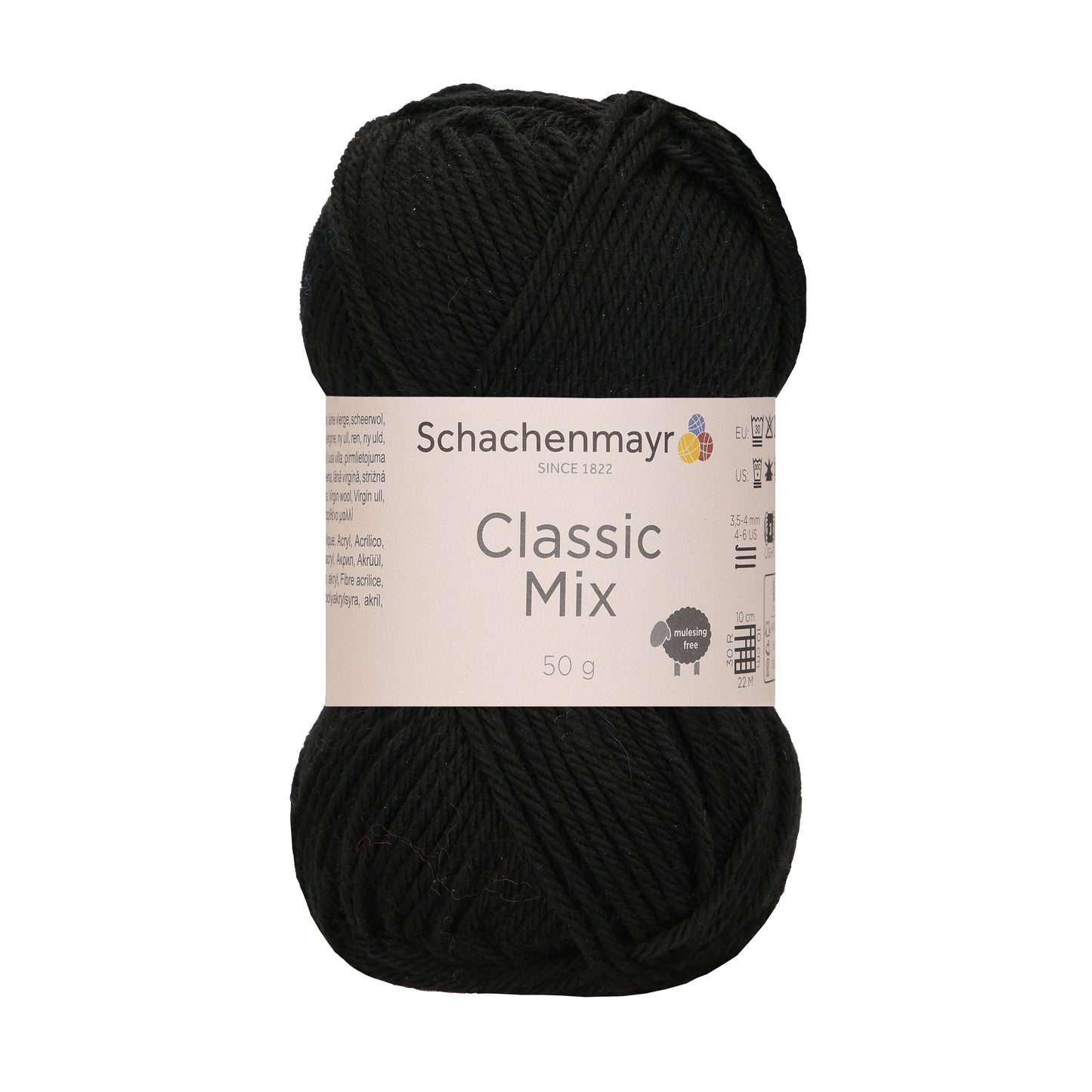 Schachenmayr Classic Mix in der Farbe schwarz