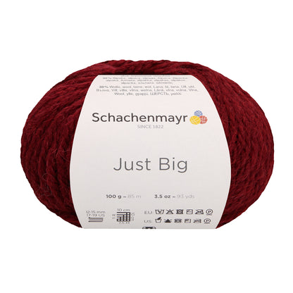 Schachenmayr Just Big in der Farbe bordeauxe