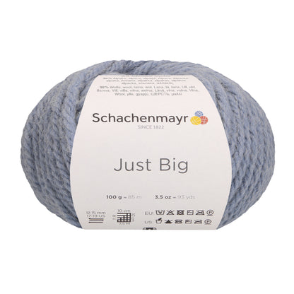 Schachenmayr Just Big in der Farbe hellblau meliert
