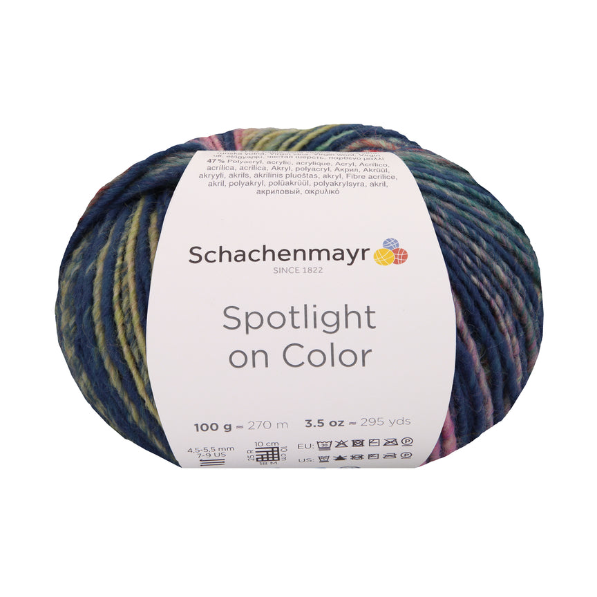 Schachenmayr Spotlight on Color in der Farbe denim color