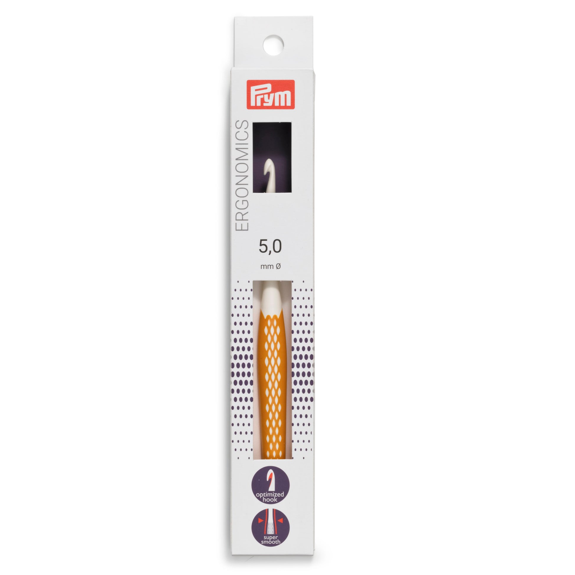 Prym Ergonomics Häkelnadel in der Stärke 5,0 mm