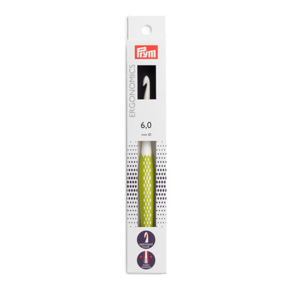 Prym Ergonomics Häkelnadel in der Stärke 6,0 mm