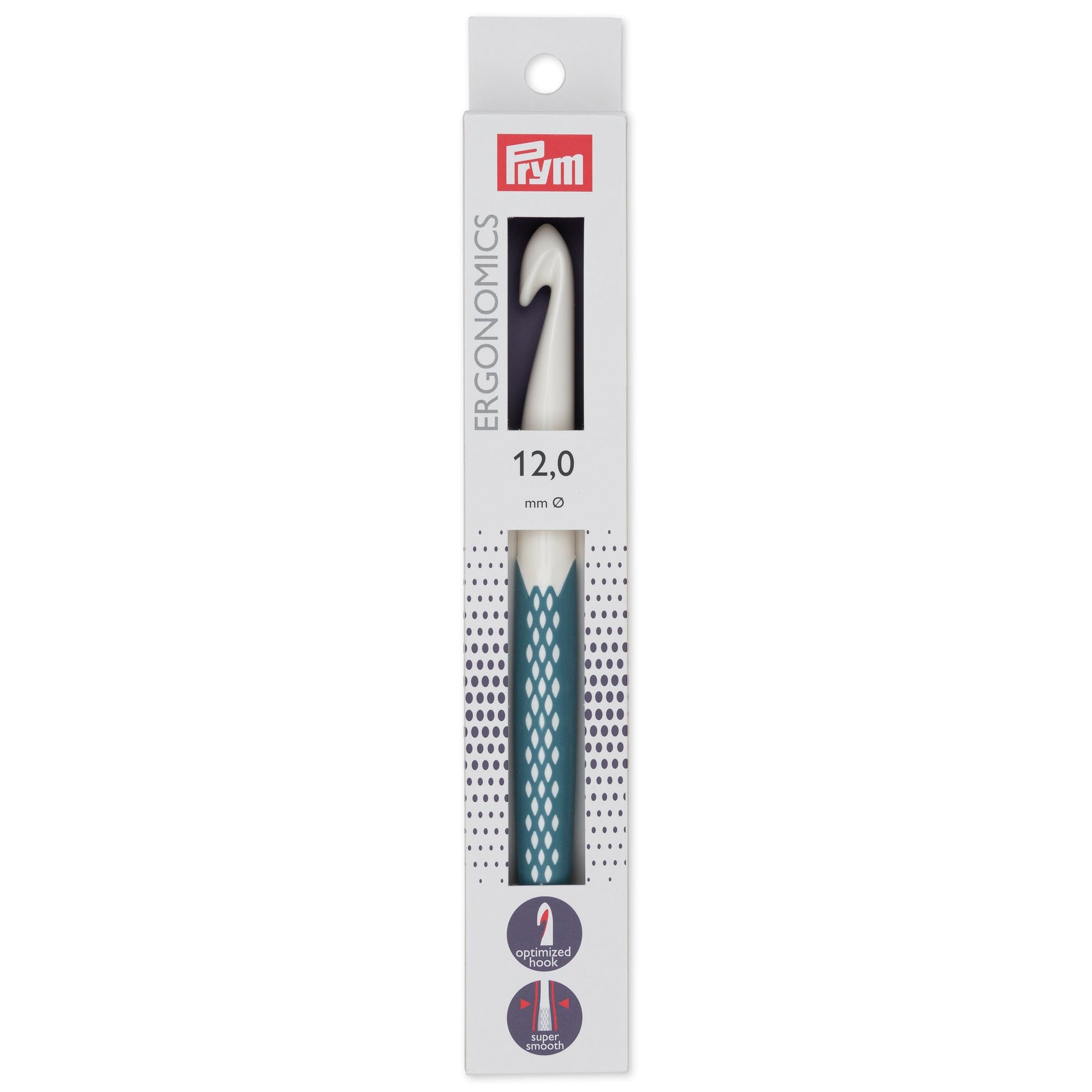 Prym Ergonomics Häkelnadel in der Stärke 12,0 mm