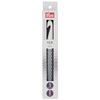 Prym Ergonomics Häkelnadel in der Stärke 15,0 mm