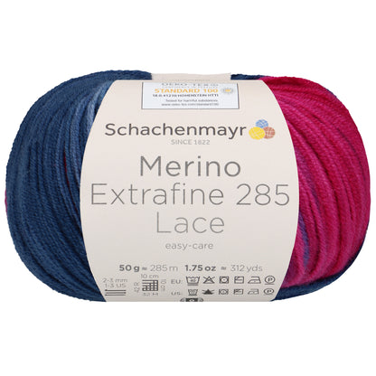Ganzjahresgarn Merino 285 in der Farbe purple